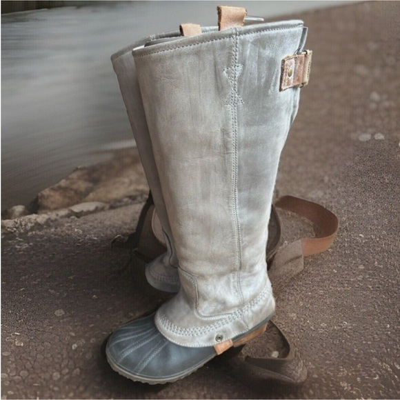 Sorel Slimpack Tall Riding Boots Size:8 - Picture 1 of 12